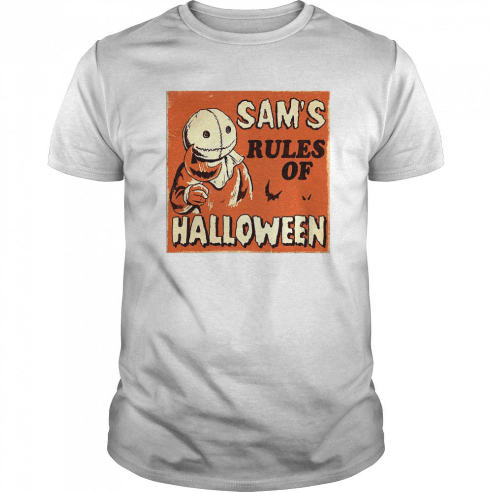 Sam’s Rules Of Halloween shirt