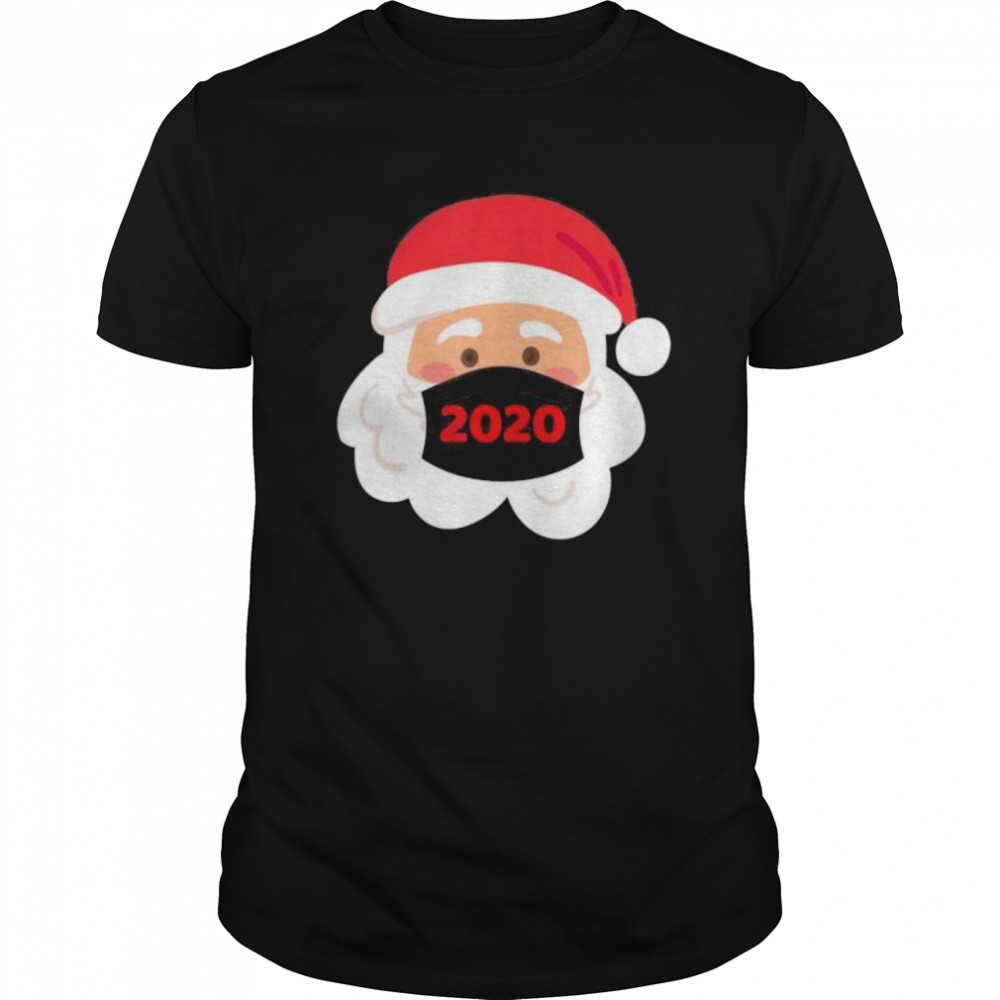 Santa Wearing Mask – Quarantine Christmas 2020 shirt