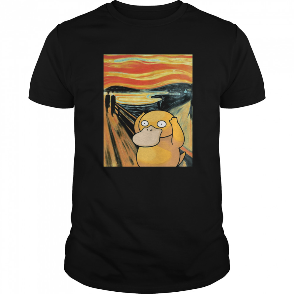 Scream Pokemon Psyduck shirt