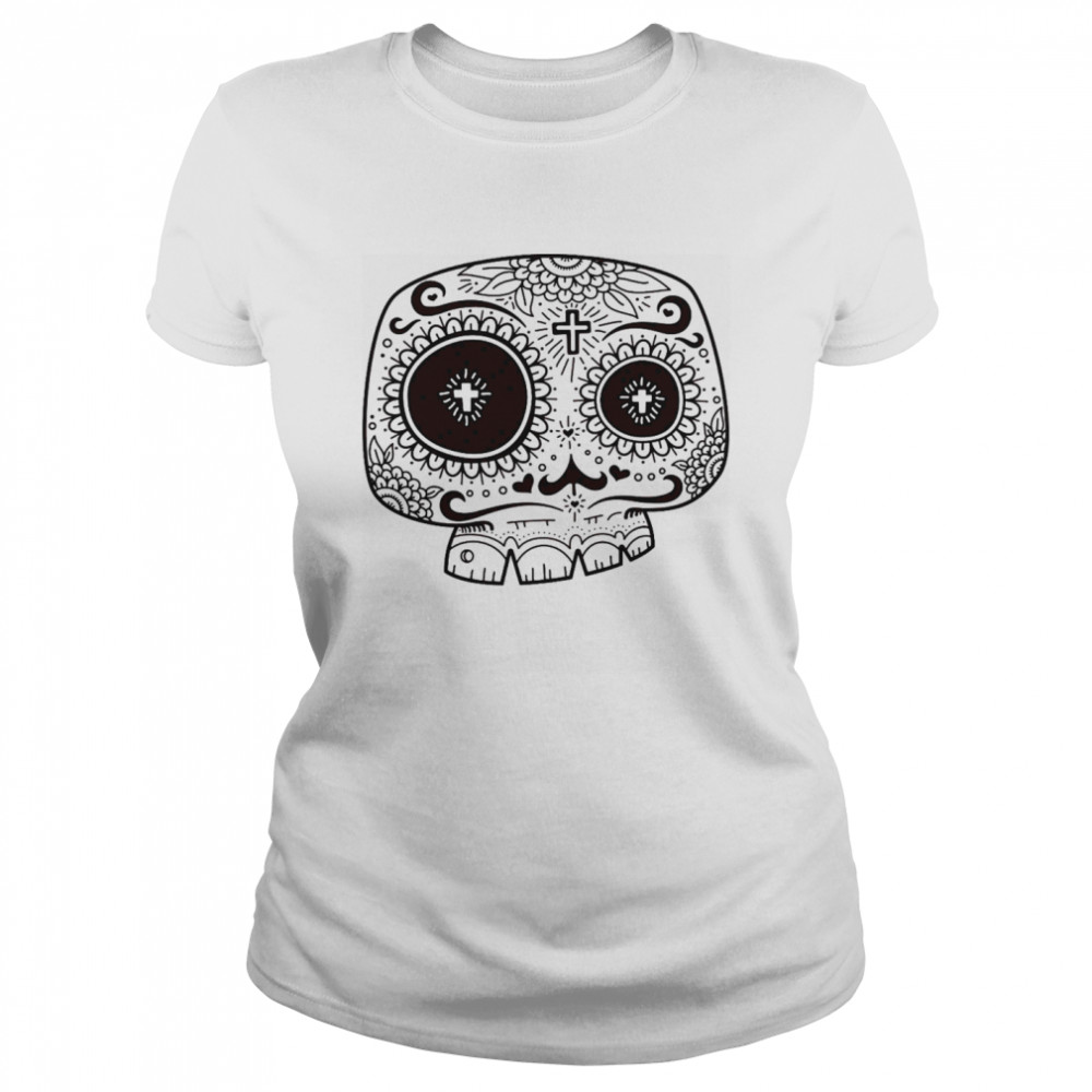 Skull Awakening Day Of The Dead Dia De Muertos  Classic Women's T-shirt