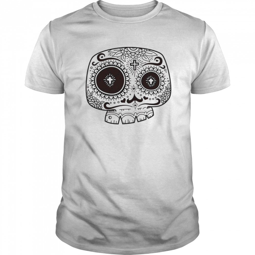 Skull Awakening Day Of The Dead Dia De Muertos  Classic Men's T-shirt