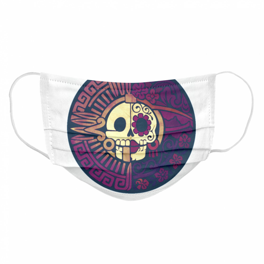 Skull Day Of The Dead Muertos  Cloth Face Mask