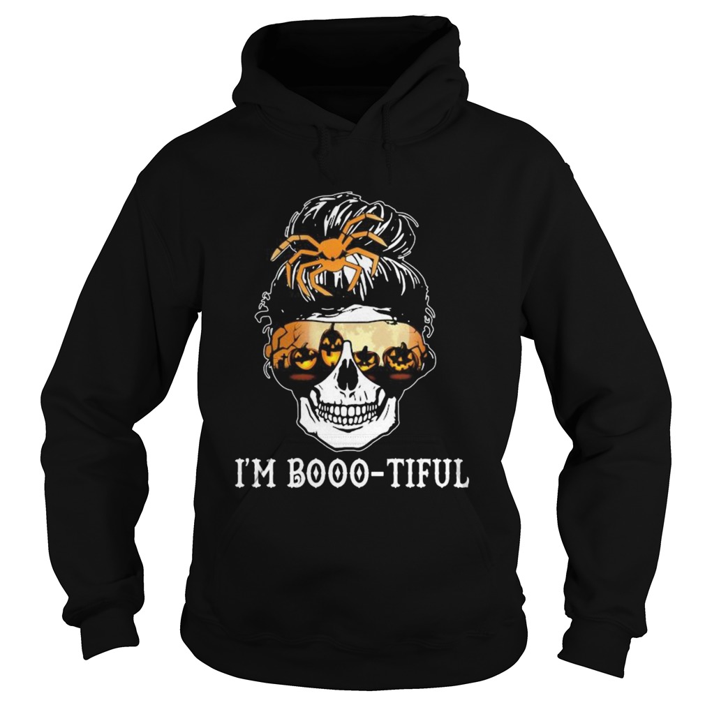 Skull Im Boootiful Halloween  Hoodie