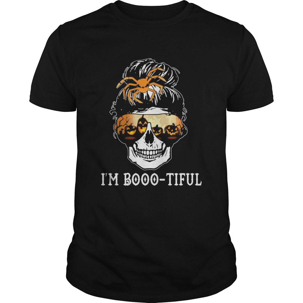 Skull Im Boootiful Halloween  Unisex