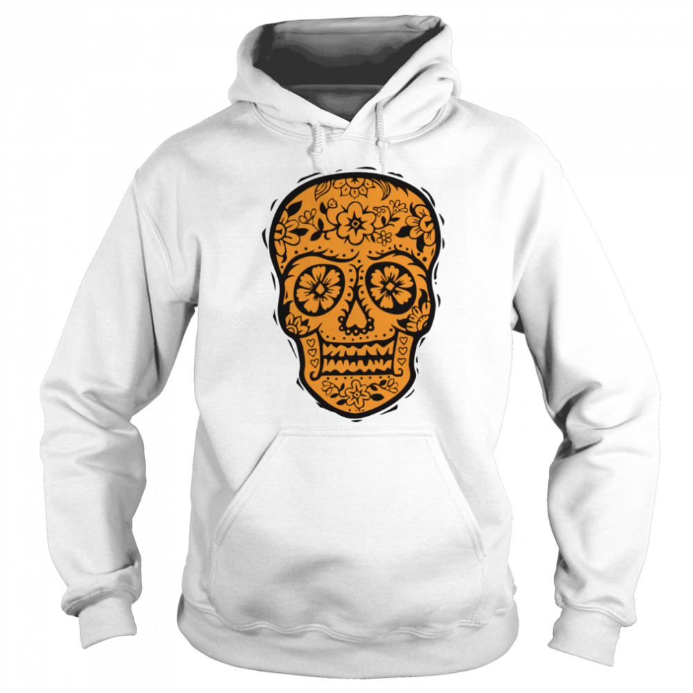 Skull SF Halloween Day Of The Dead Muertos  Unisex Hoodie