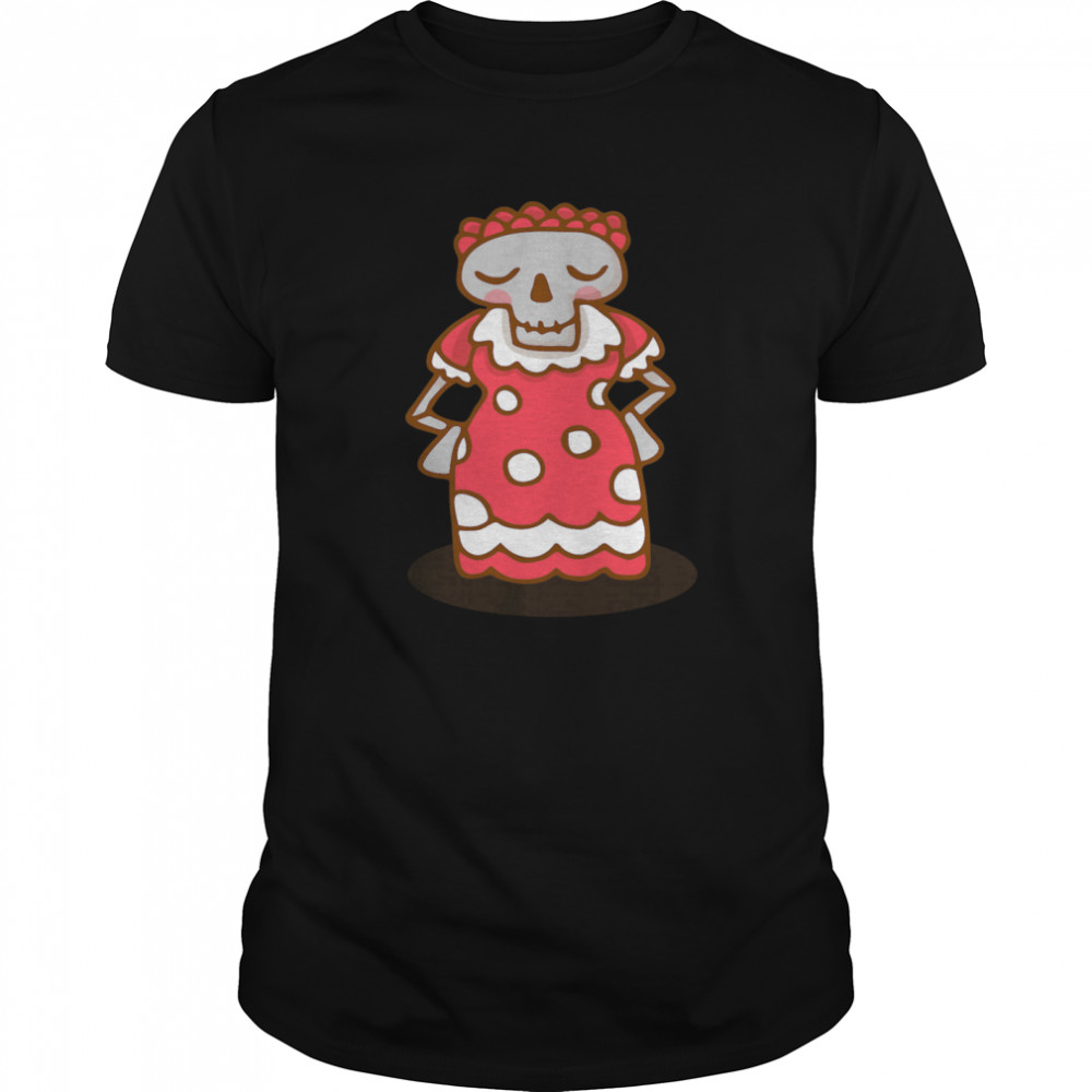 Skull Woman Day Of The Dead Muertos shirt