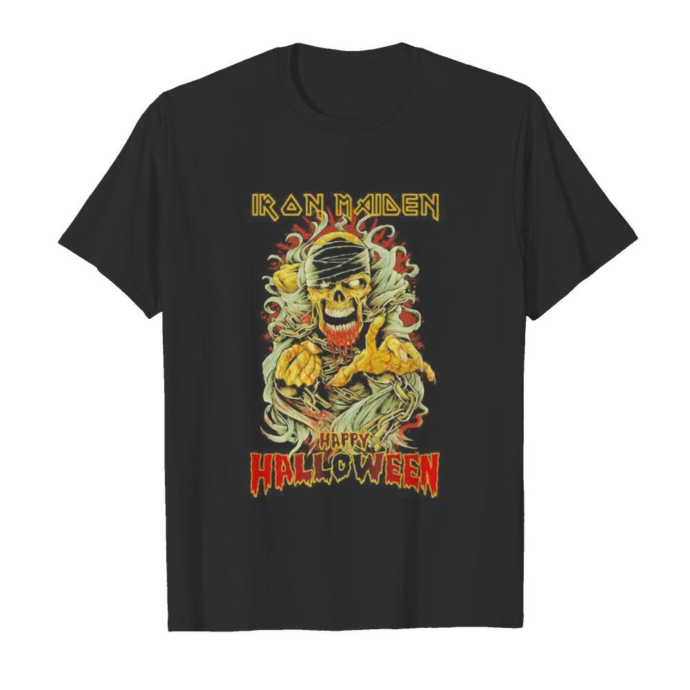 Skull iron maiden happy halloween  Classic Men's T-shirt