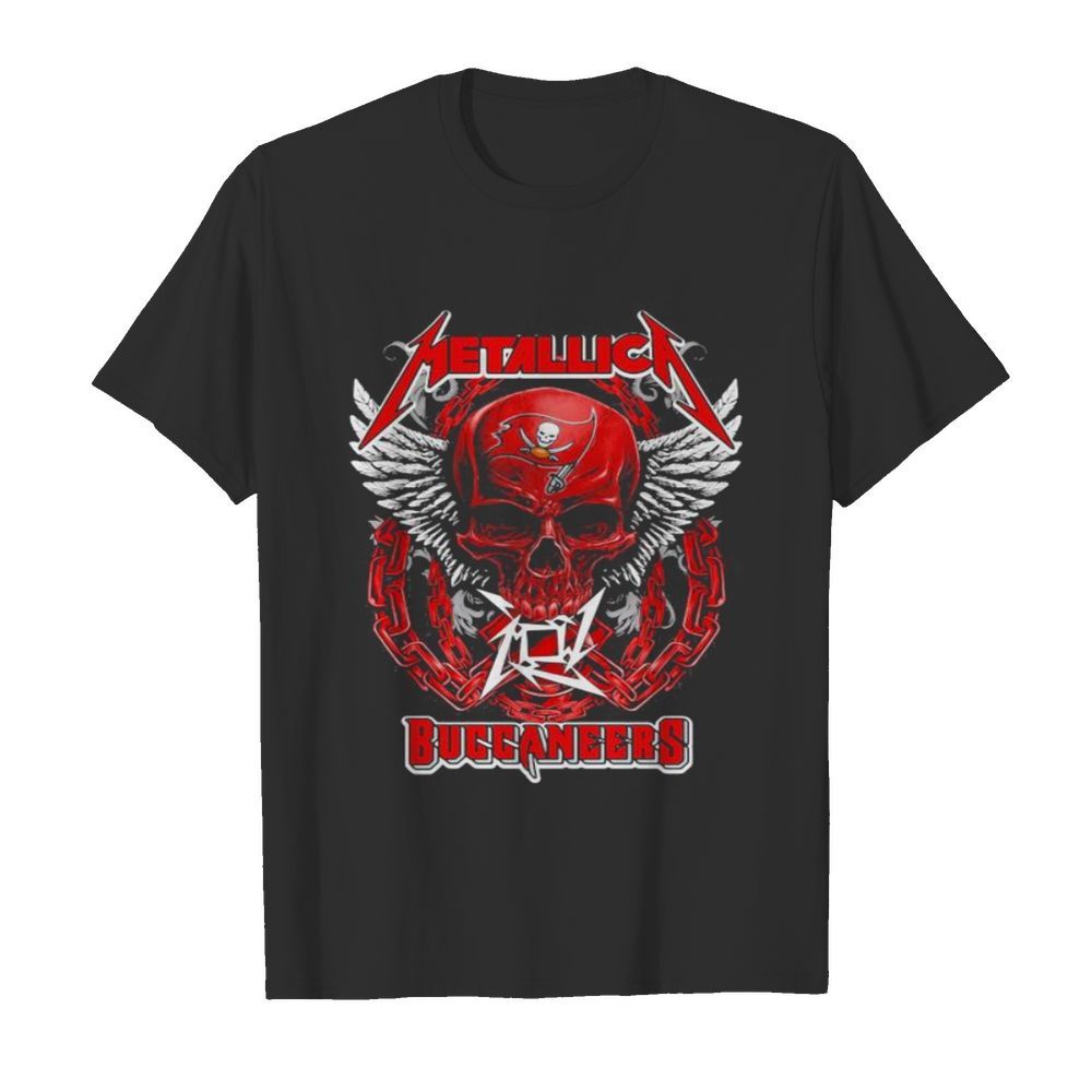 Skull wings metallica tampa bay buccaneers  Classic Men's T-shirt