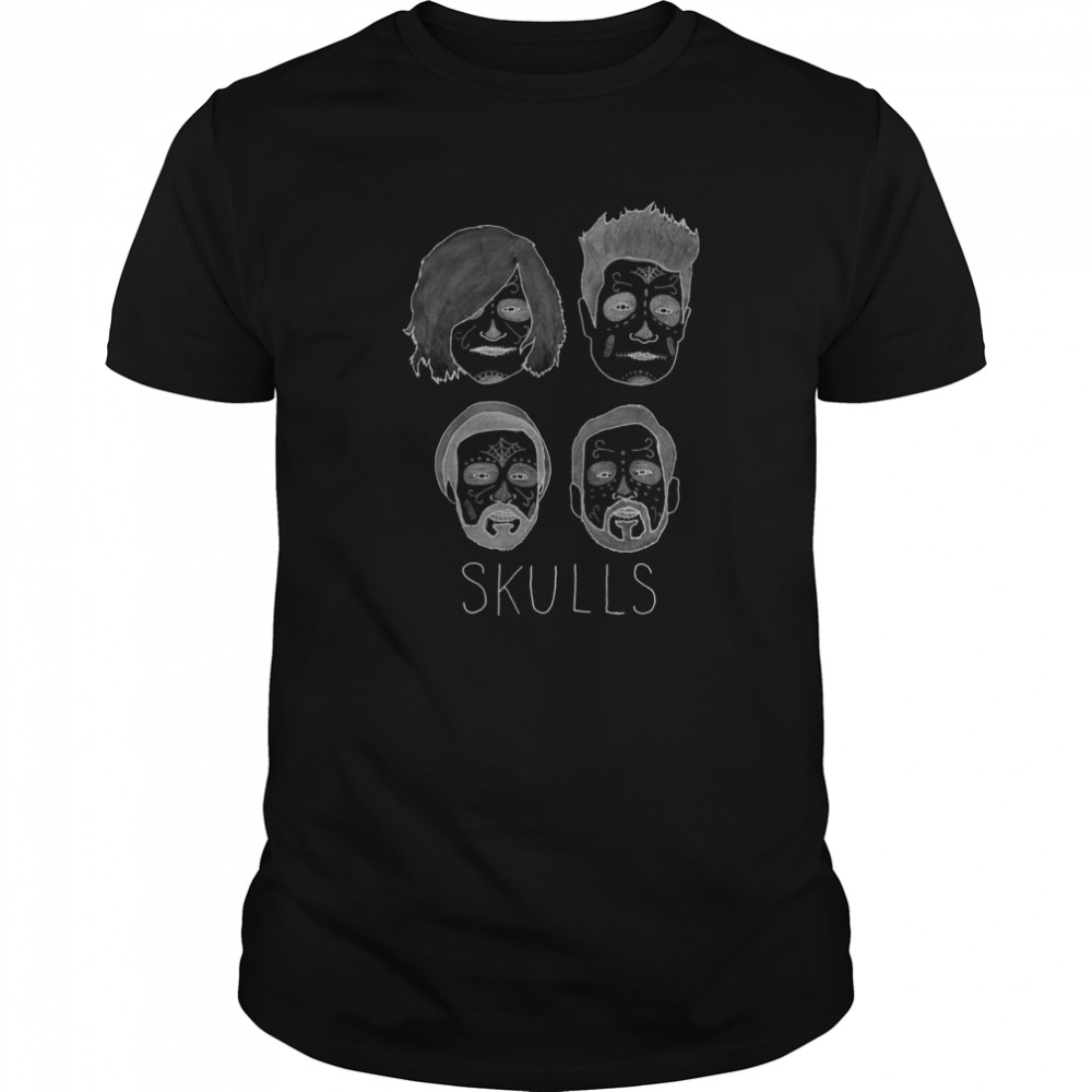 Skulls Family Day Of The Dead Muertos  Classic Men's T-shirt