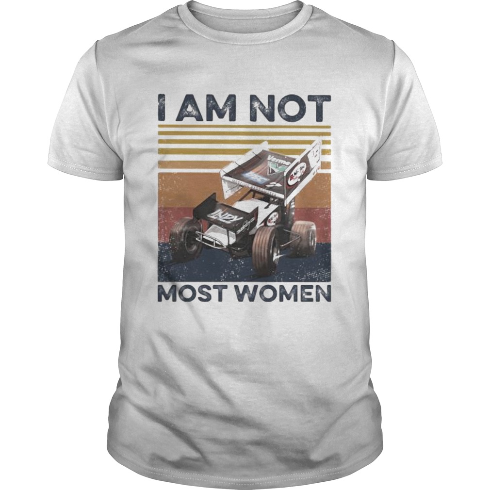 Slinging Dirt I am not most women vintage retro shirt