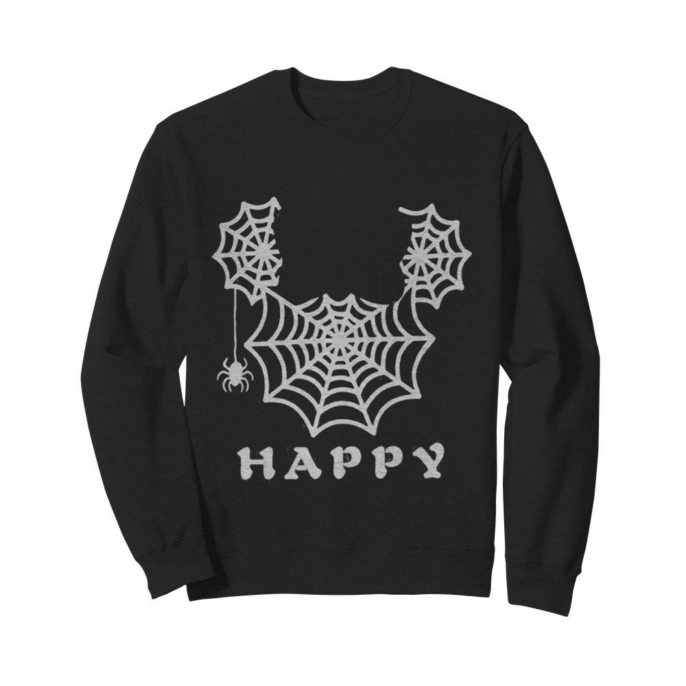 Spider mickey mouse happy halloween  Unisex Sweatshirt