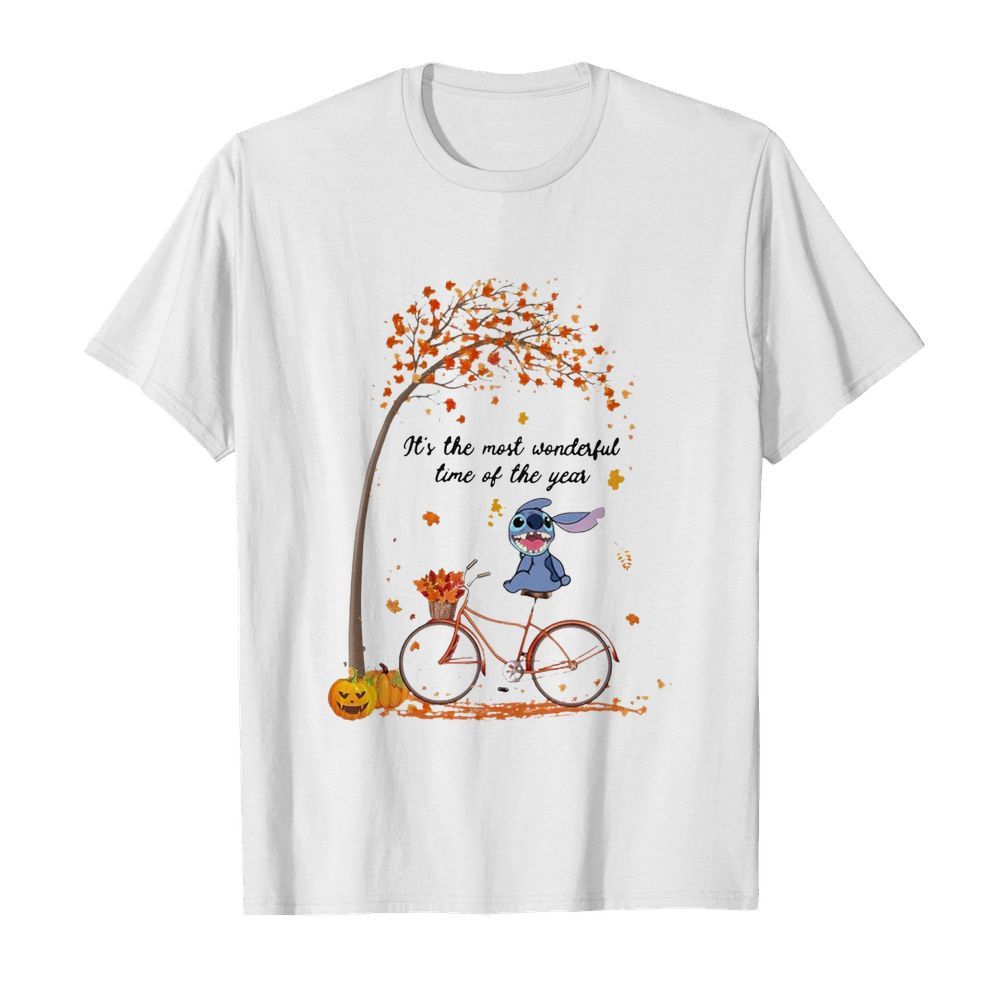 Stitch It's The Most Wonderful Time Of The Year Halloween shirt