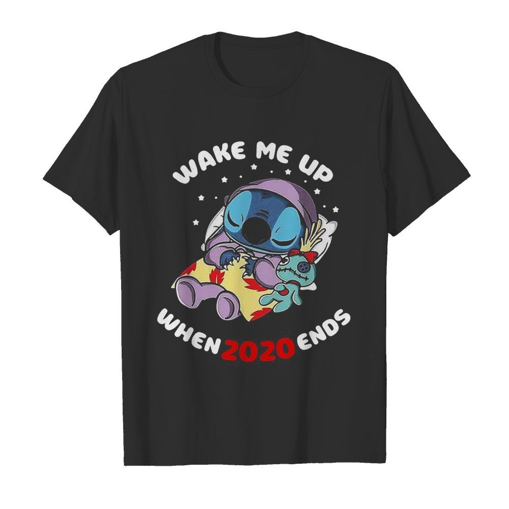 Stitch Wake Me Up When 2020 Ends shirt