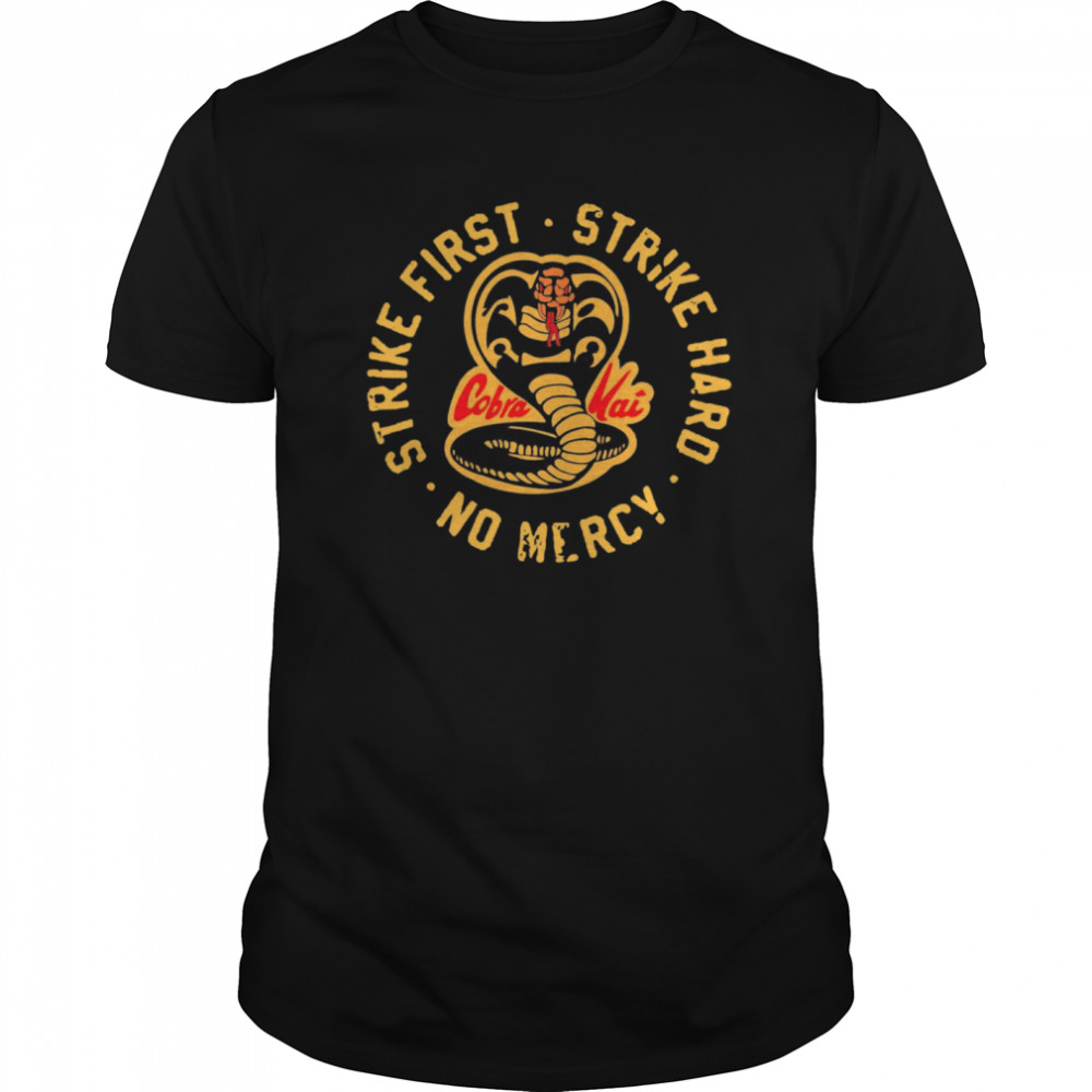 Strike First Strike Hard No Mercy  Classic Men's T-shirt