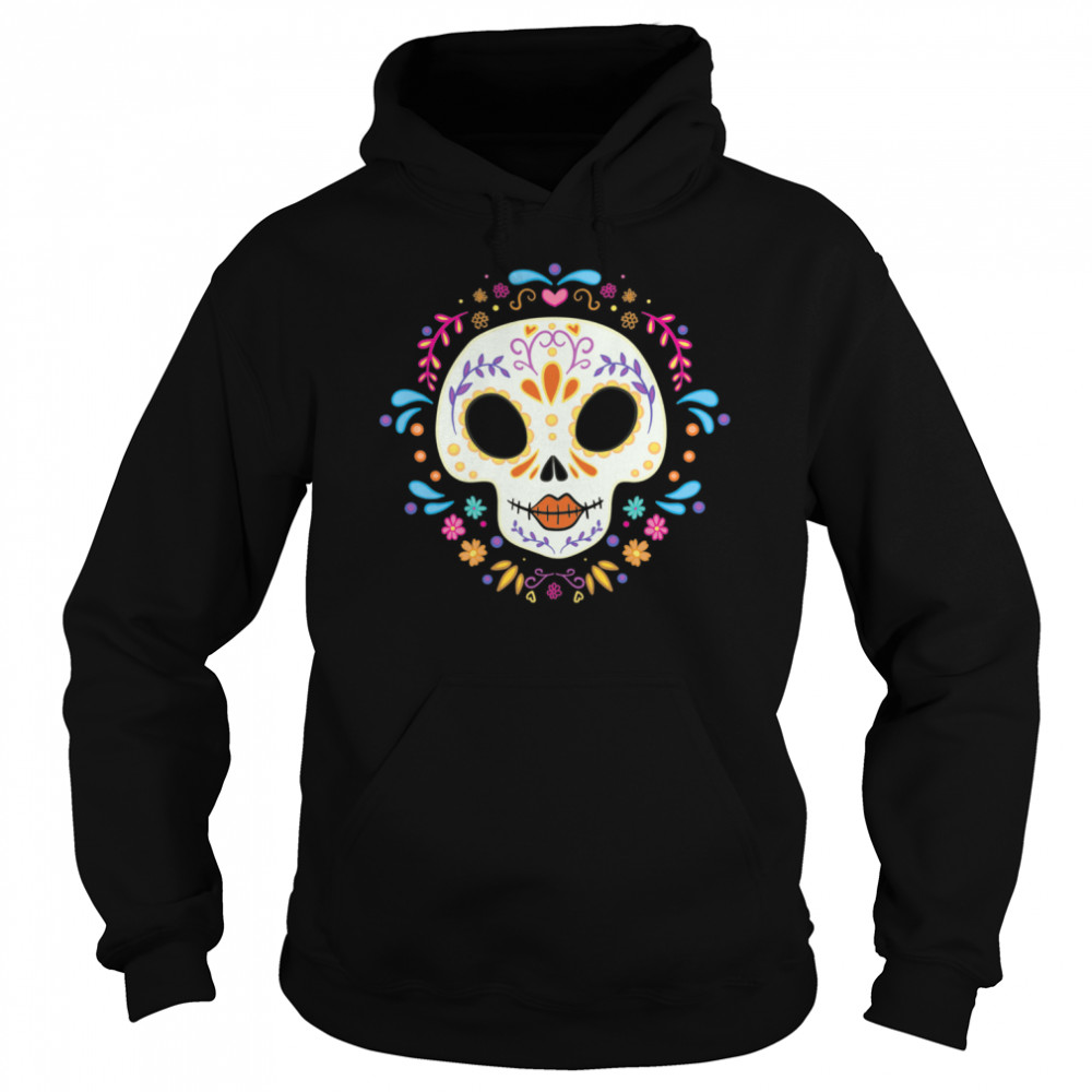 Sugar Skull Day Of The Dead  Unisex Hoodie