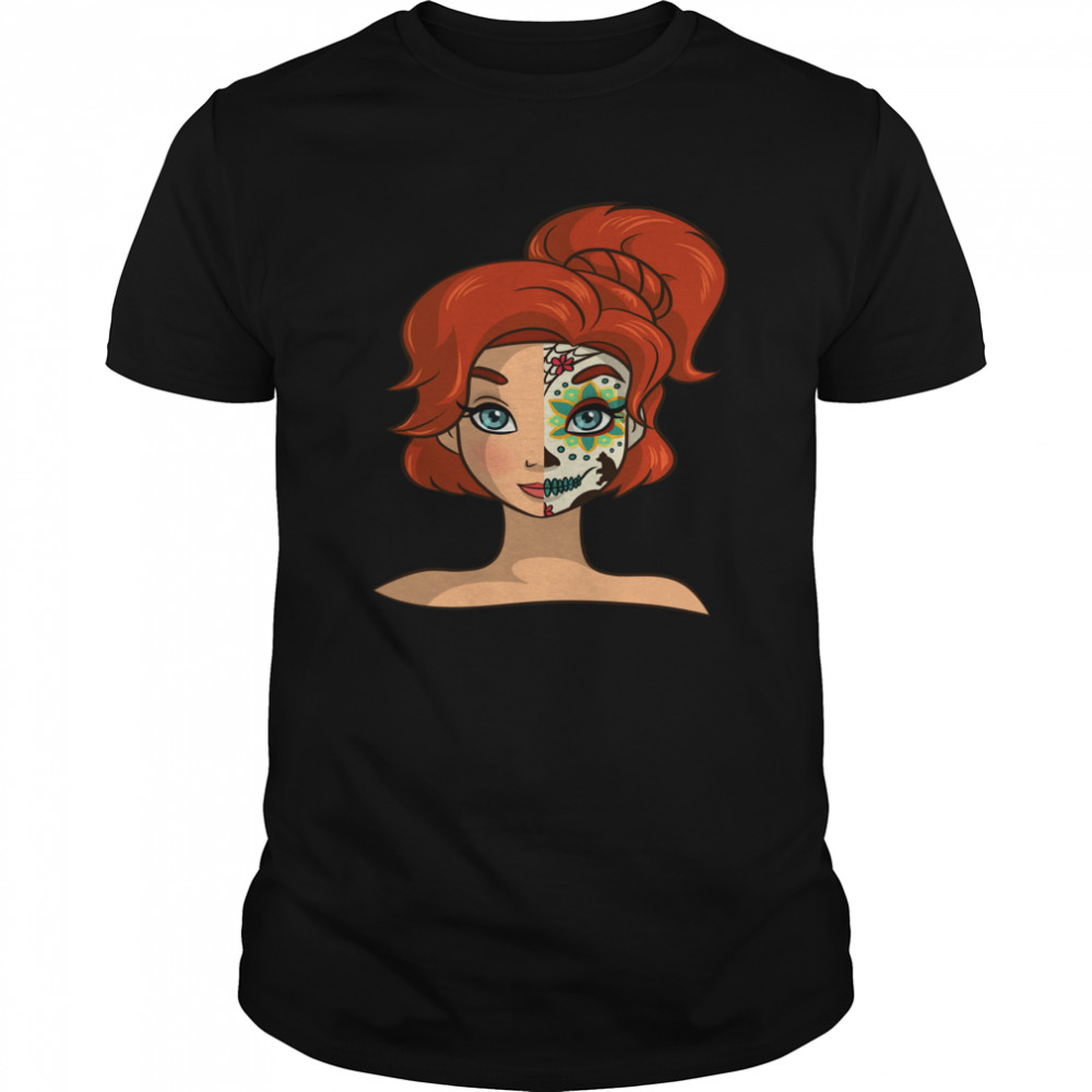 Sugar Skull Series Russian Princess Day Of Dead Muertos shirt