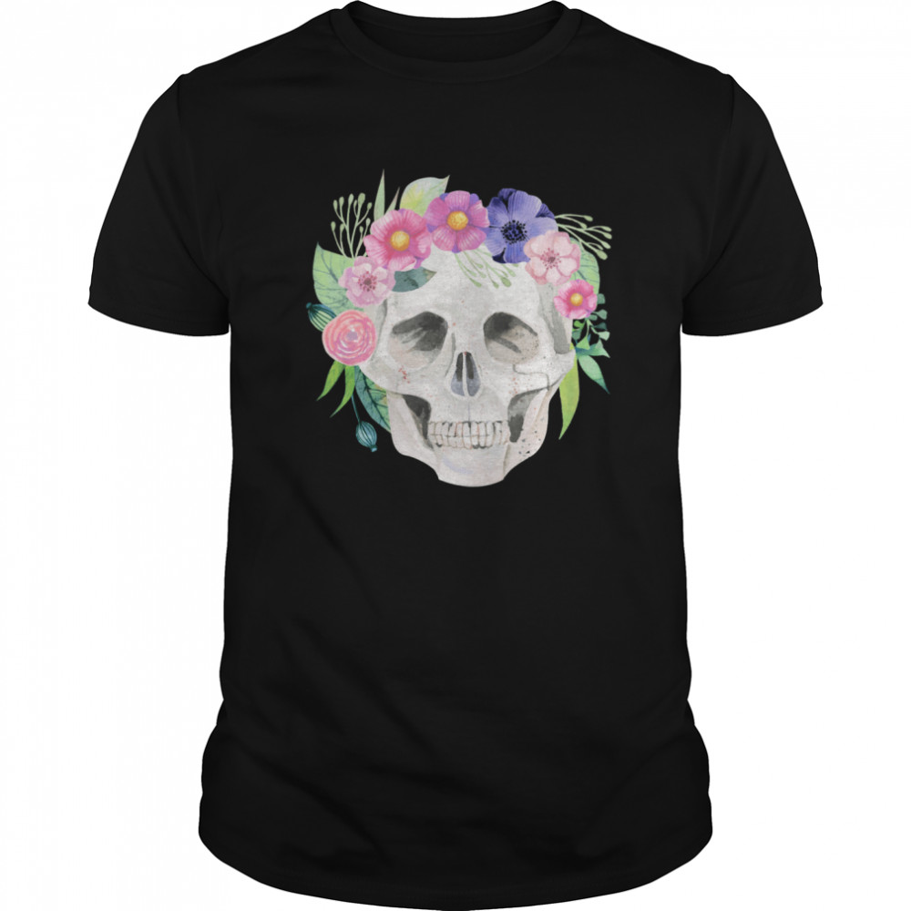 Sugar Skull Simple Day Of The Dead shirt