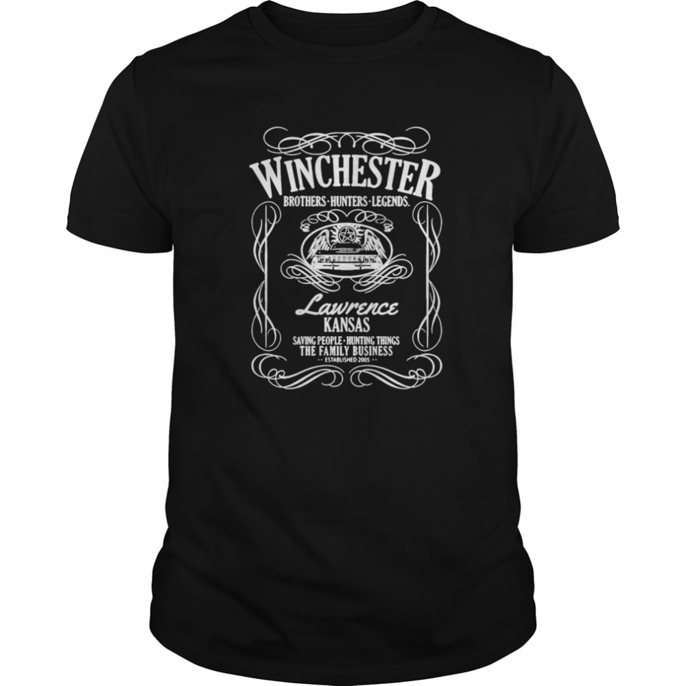 Supernatural Winchester Brothers Hunters Legends shirt