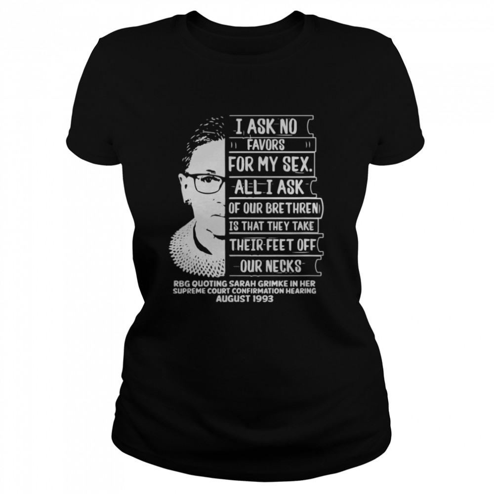 THE SUPREMES Supreme Court Justices RBG cute  Classic Women's T-shirt