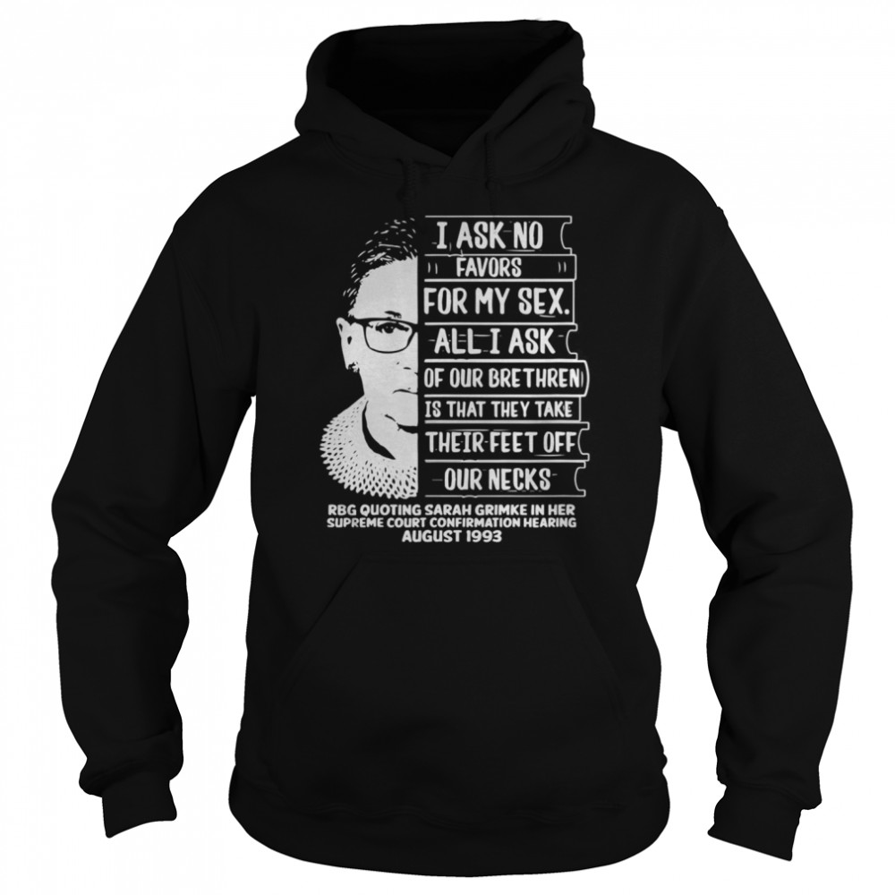 THE SUPREMES Supreme Court Justices RBG cute  Unisex Hoodie