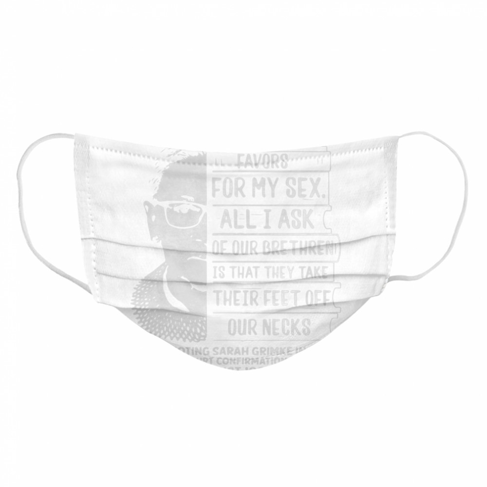 THE SUPREMES Supreme Court Justices RBG cute  Cloth Face Mask