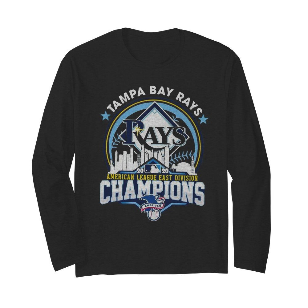 Tampa Bay Rays American League East Division Champions  Long Sleeved T-shirt 