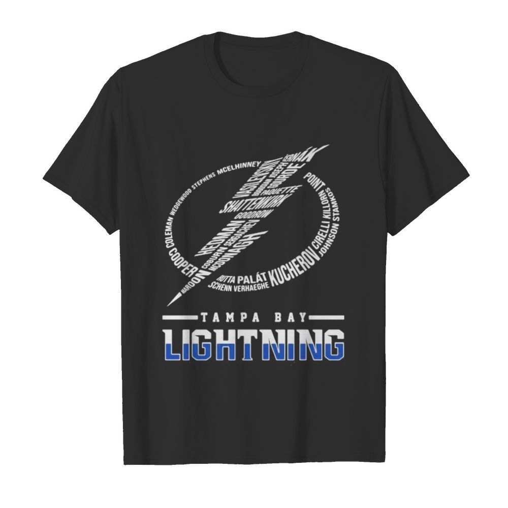 Tampa bay lightning hockey logo shirt