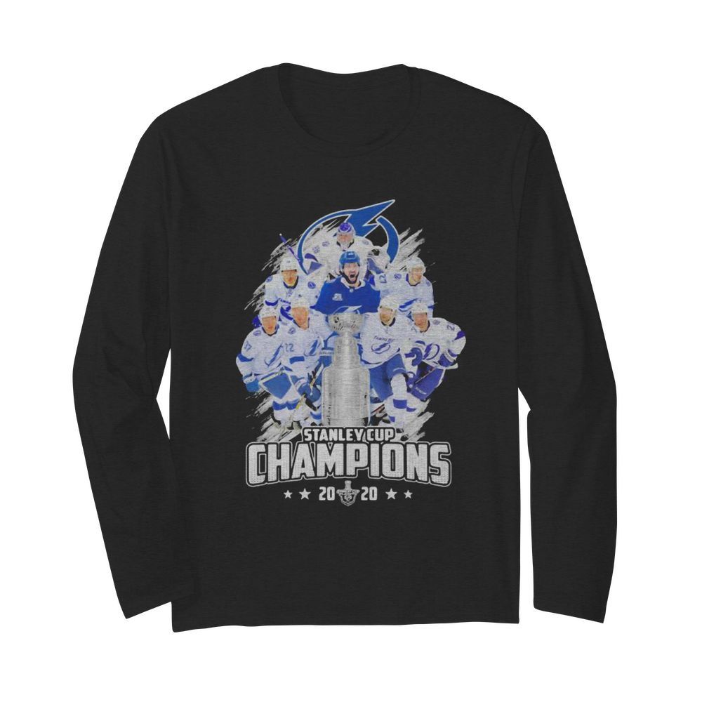 Tampa bay lightning stanley cup champions 2020  Long Sleeved T-shirt 