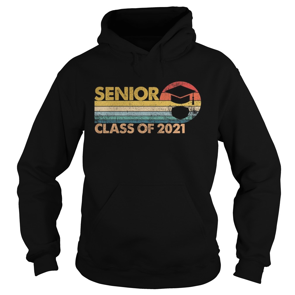 Th Vintage Senior 2021 Class Of 2021  Hoodie