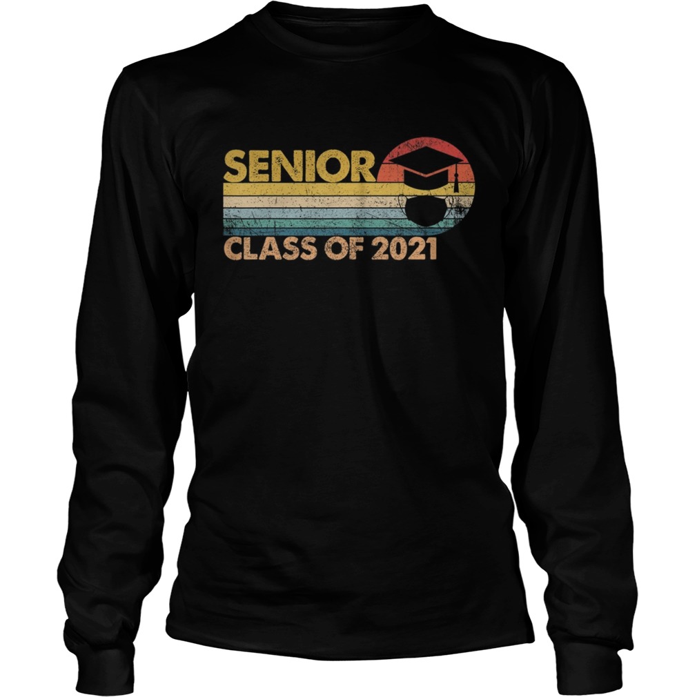 Th Vintage Senior 2021 Class Of 2021  Long Sleeve