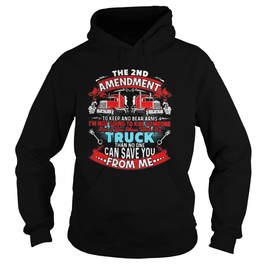 The 2nd Amendment To Keep And Bear Arms I’m Not Going To Kill Someone  Unisex Hoodie