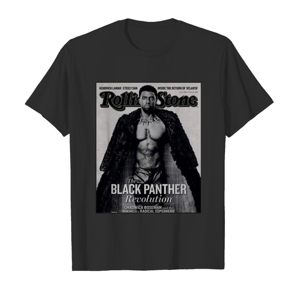 The Black Panther Revolution Chadwick Boseman R.I.P shirt