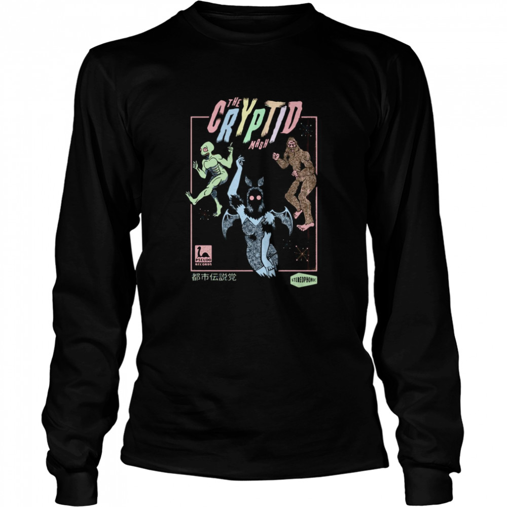 The Cryptid Mash  Long Sleeved T-shirt