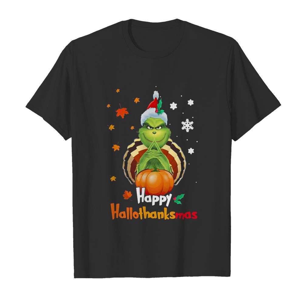 The Green Happy Hallothanksmas shirt