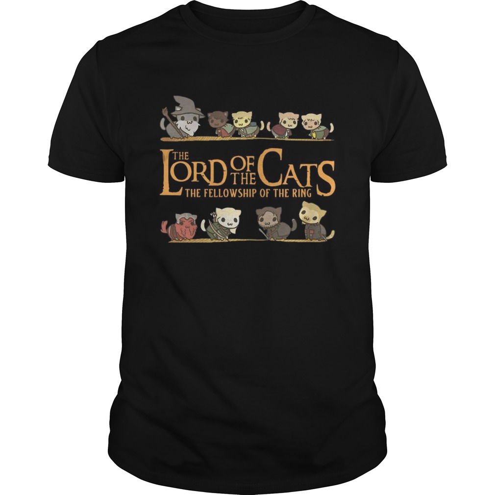 The Lord Of The Cats The Fellowship Of The Ring  Unisex