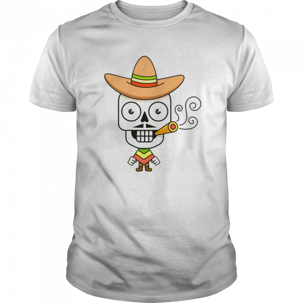 The Man Sugar Skull Day Dead Dia De Muertos shirt