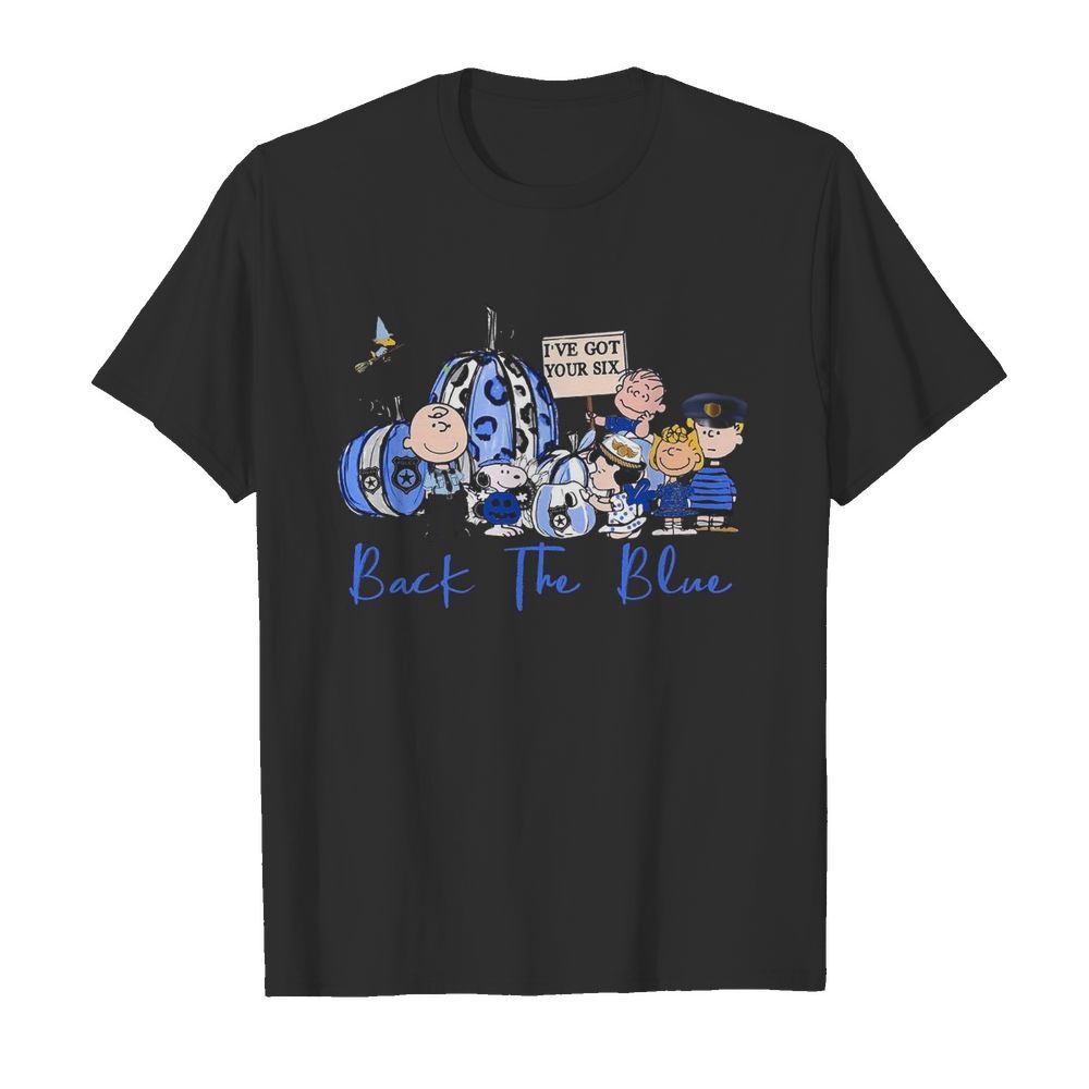 The Peanuts I’ve Got Your Six Back The Blue shirt