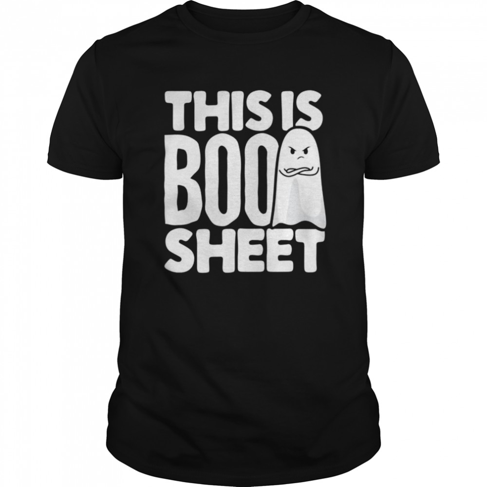 This Is Boo Sheet Funny Halloween Costume Alternative Idea  Classic Men's T-shirt