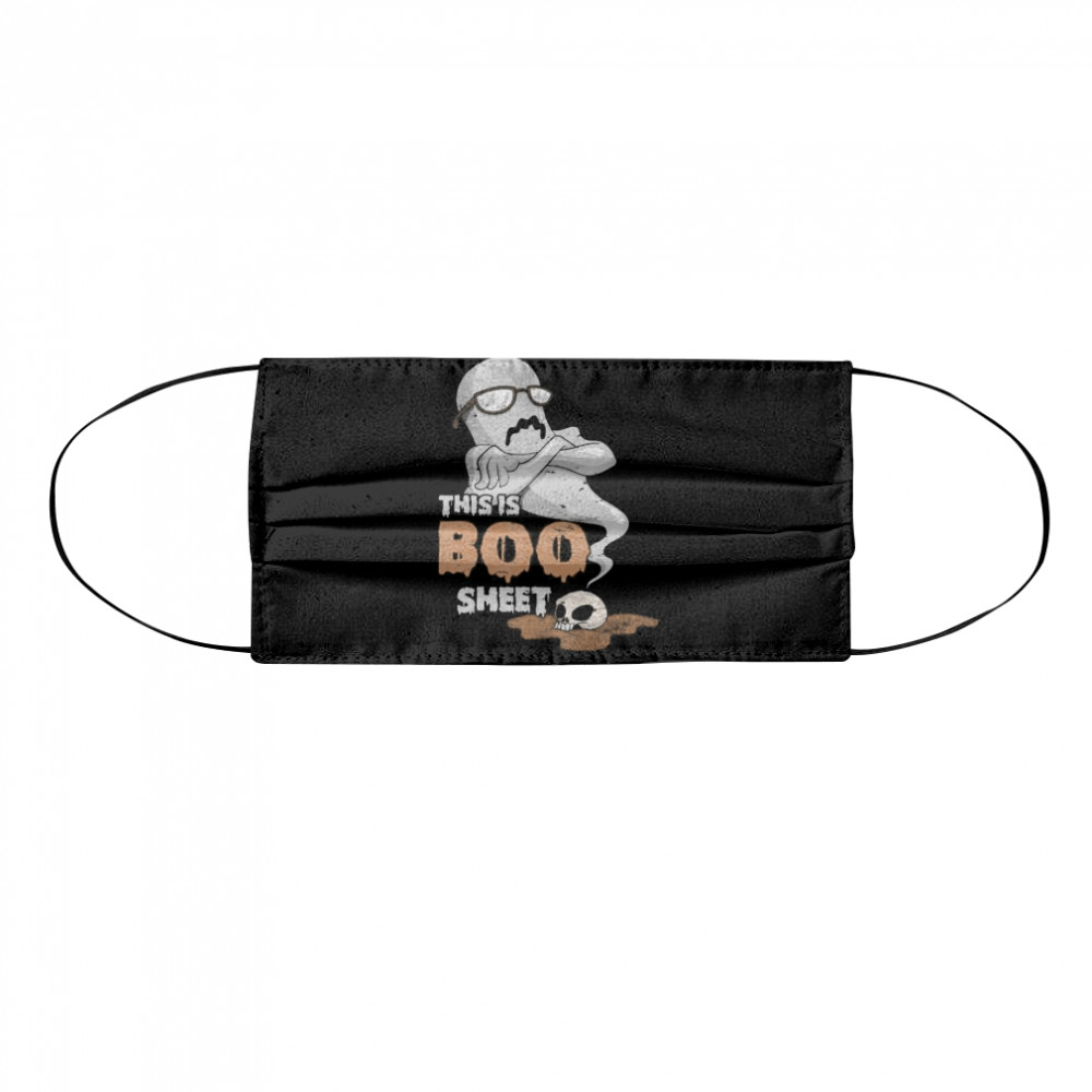 This Is Boo Sheet Halloween  Cloth Face Mask