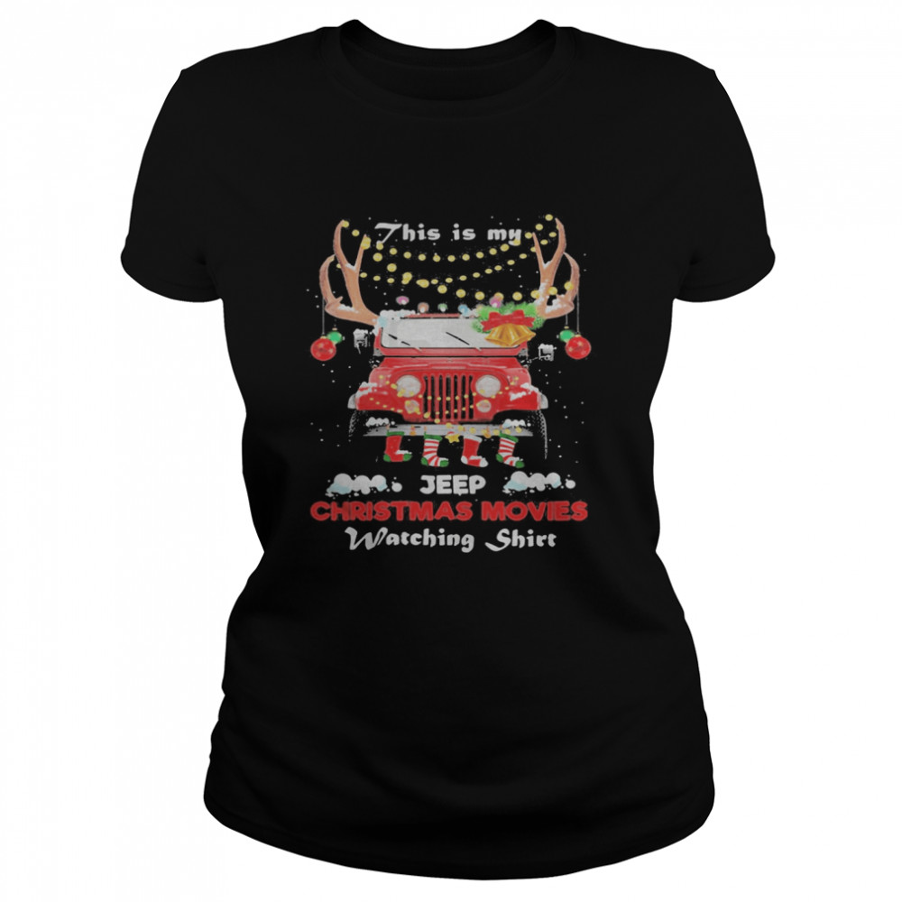 This is my car christmas movies watching  Classic Women's T-shirt