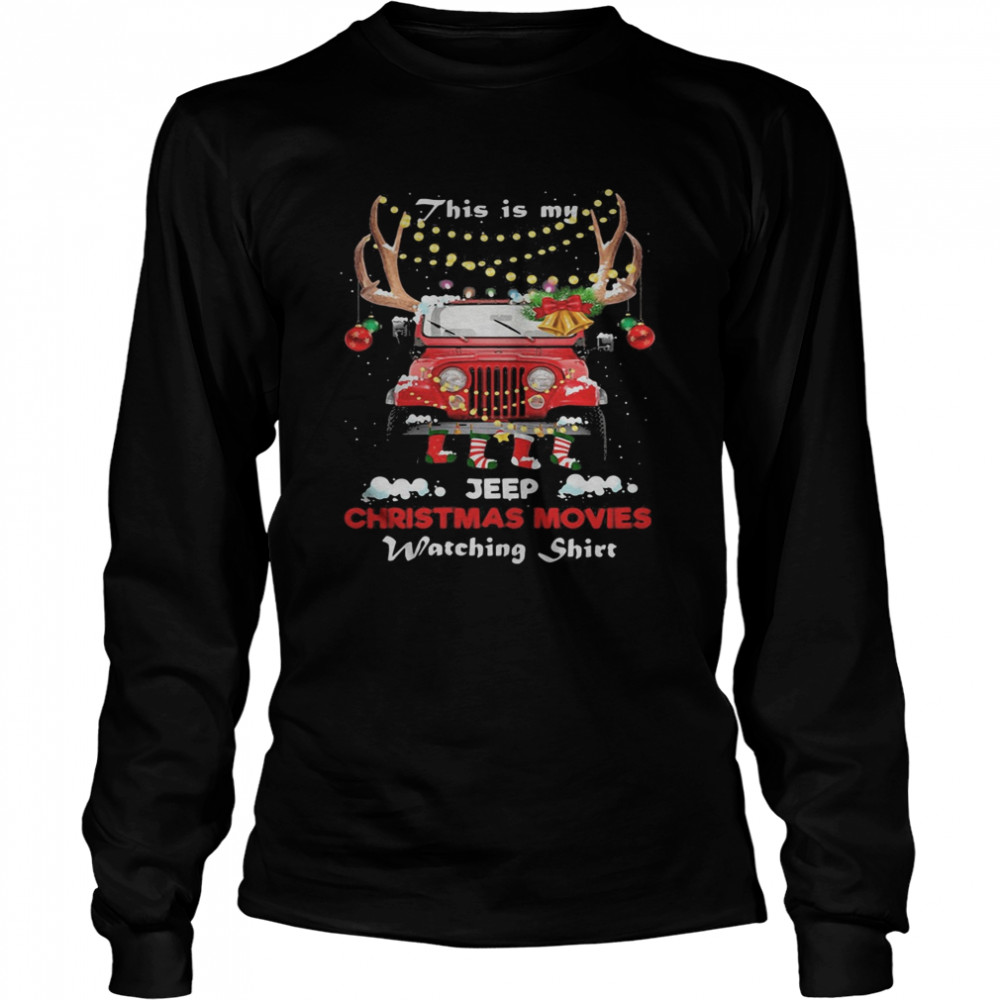 This is my car christmas movies watching  Long Sleeved T-shirt