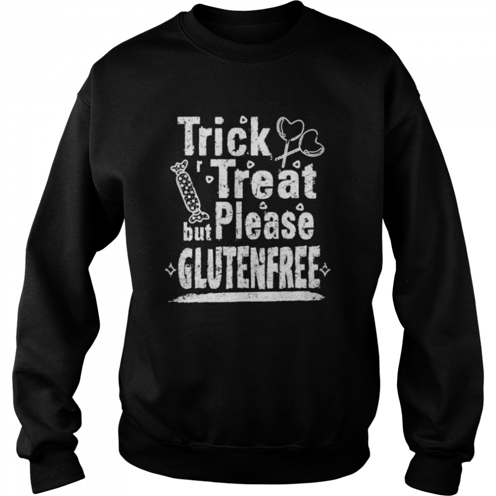 Trick r Treat Funny Cute Halloween Dress Candy  Unisex Sweatshirt