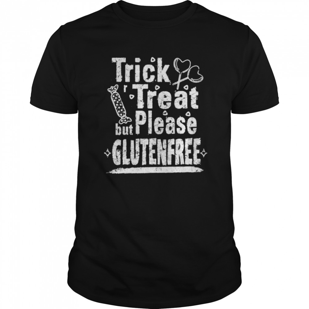 Trick r Treat Funny Cute Halloween Dress Candy  Classic Men's T-shirt