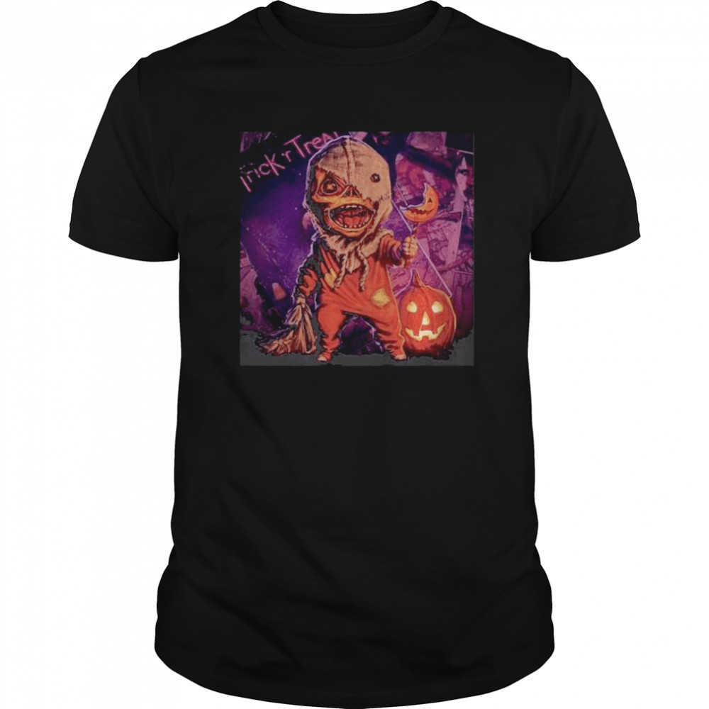 Trickr Treat Pumpkin Halloween shirt