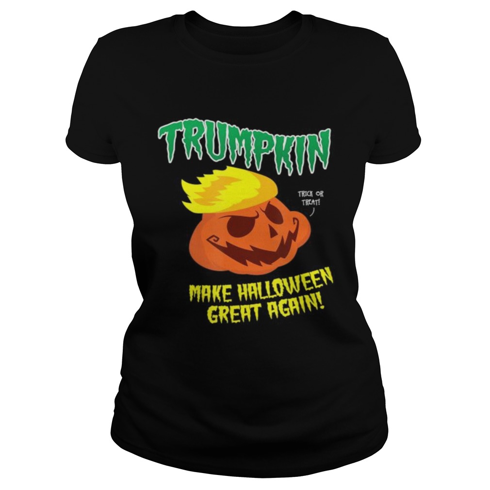 Trumpkin Halloween Funny Trump 2020  Classic Ladies