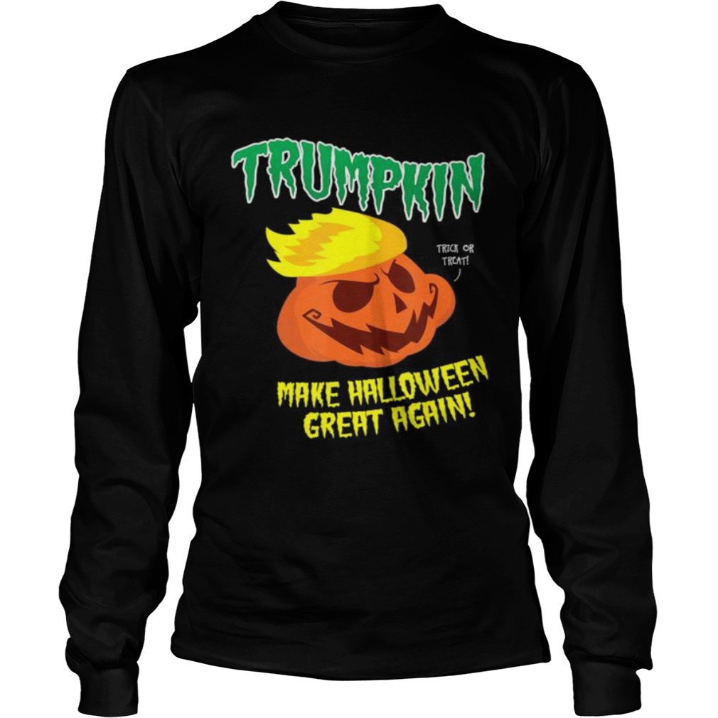 Trumpkin Halloween Funny Trump 2020  Long Sleeve