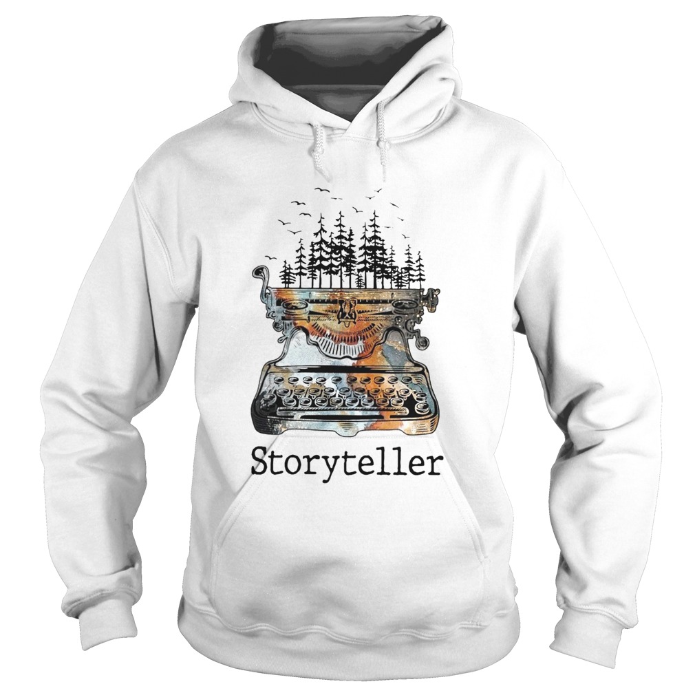 Typewriter Writer Storyteller  Hoodie