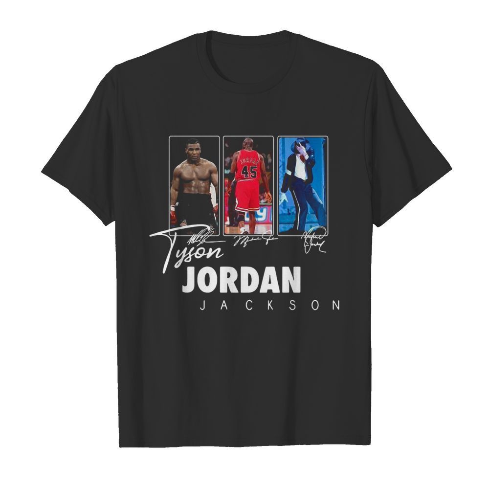 Tyson Jordan Jackson Signatures shirt