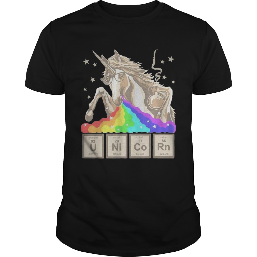 Unicorn Price Uranium Nickel Cobalt Radon shirt