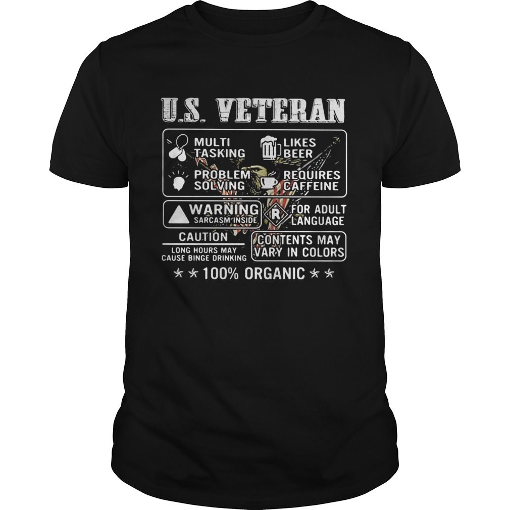 Us Veteran Multi Tasking Likes Beer Problem Solving Requires Caffeine Warning Sarcasm Inside For Ad